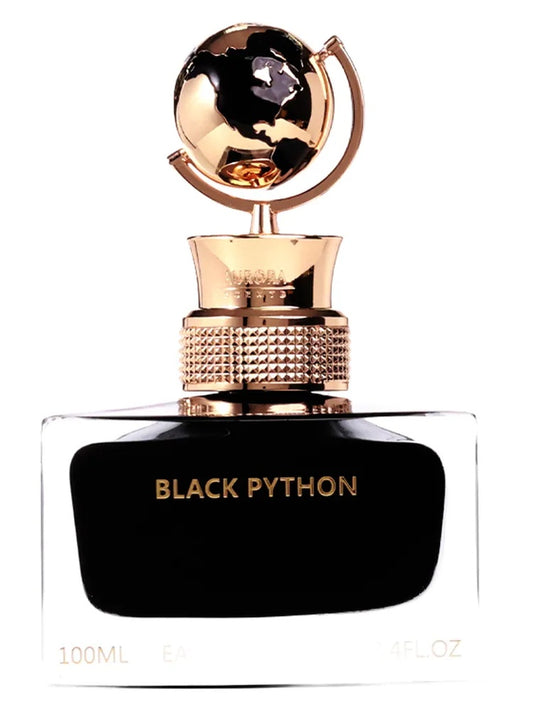 Aurora Scents Black Python fragrance bottle