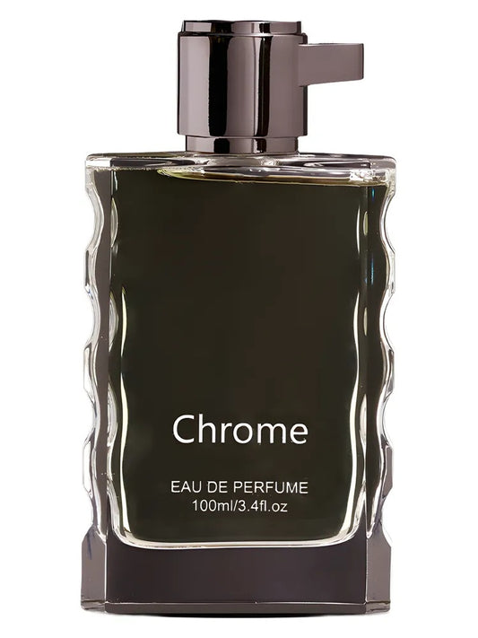 Aurora Scents Chrome fragrance bottle