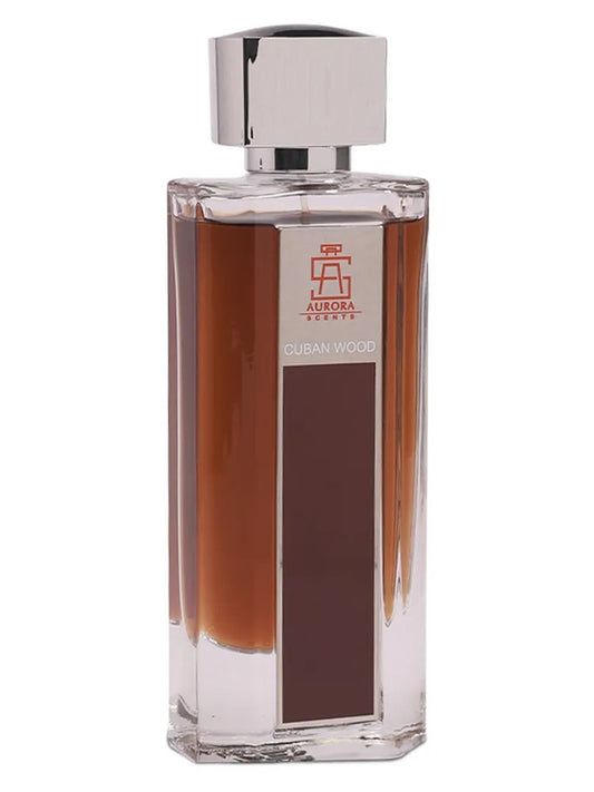 Aurora Scents Cuban Wood fragrance bottle