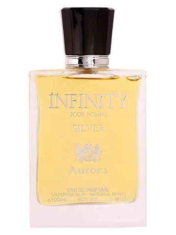 Aurora Scents Infinity Silver fragrance bottle