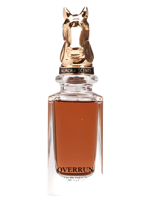 Aurora Scents Overrun fragrance bottle