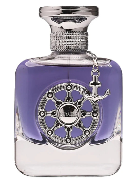 Aurora Scents Voyager Silver fragrance bottle