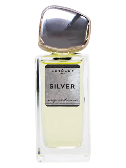 Ausmane Paris Silver fragrance bottle