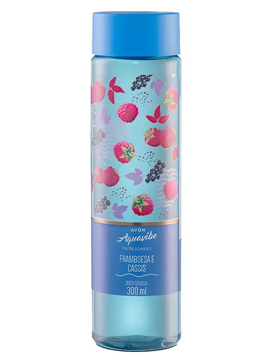 Avon Aquavibe Framboesa e Cassis fragrance bottle