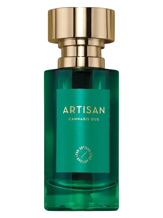 Avon Artisan Cannabis Oud fragrance bottle
