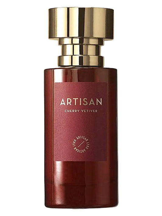 Avon Artisan Cherry Vetiver fragrance bottle