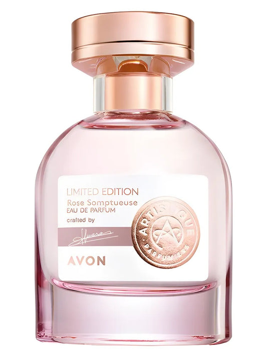 Avon Artistique Rose Somptueuse fragrance bottle