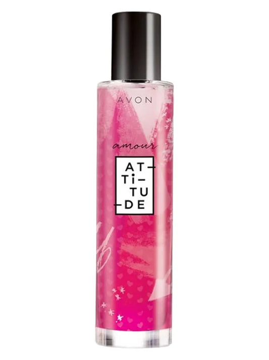 Avon Attitude Amour fragrance bottle