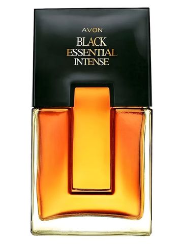 Avon Black Essential Intense fragrance bottle