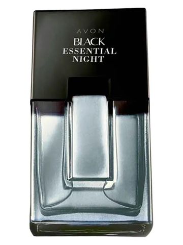 Avon Black Essential Night fragrance bottle