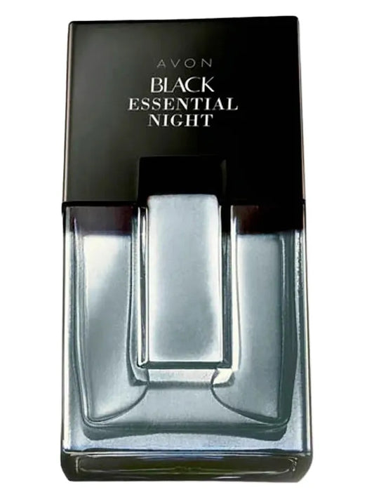 Avon Black Essential Night fragrance bottle