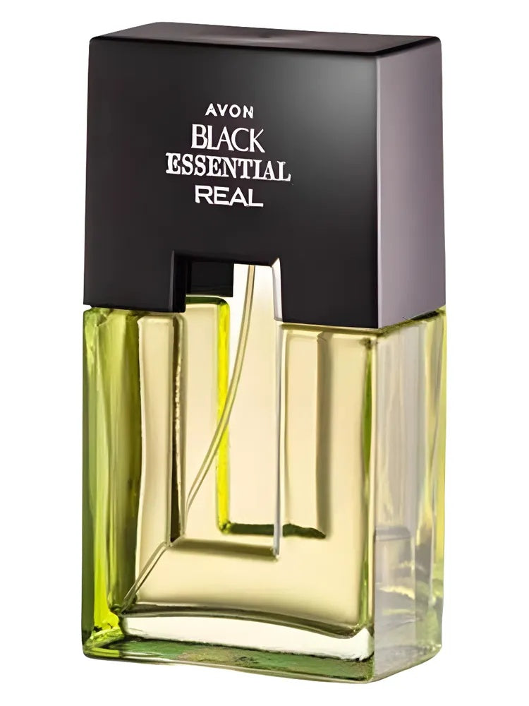 Avon Black Essential Real fragrance bottle
