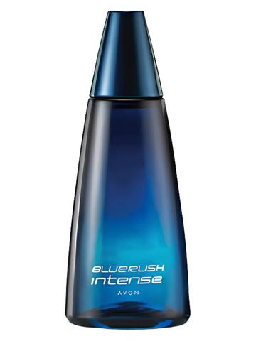 Avon Bluerush Intense fragrance bottle