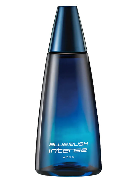 Avon Bluerush Intense fragrance bottle