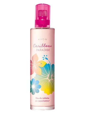 Avon Caribbean Paradise fragrance bottle