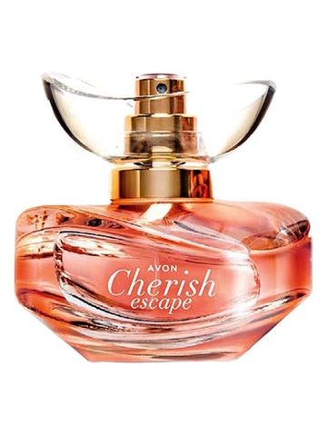 Avon Cherish Escape fragrance bottle