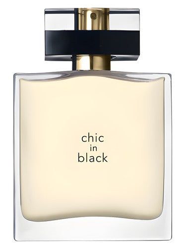 Avon Chic in Black fragrance bottle
