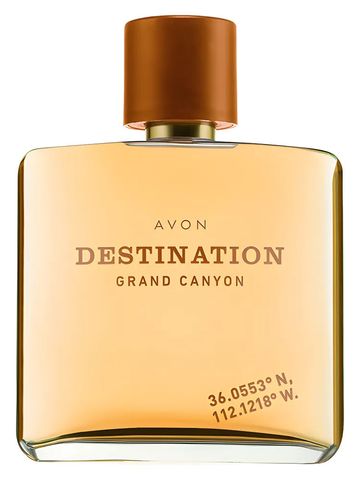 Avon Destination Grand Canyon fragrance bottle