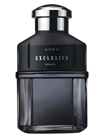 Avon Exclusive in Black fragrance bottle