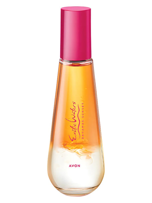 Avon Exotic Waters Bahamas Sunset fragrance bottle
