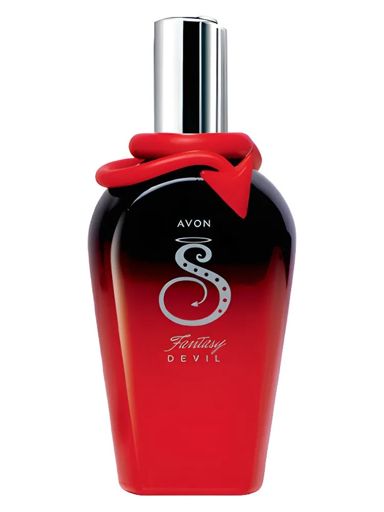 Avon Fantasy Devil fragrance bottle