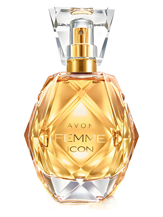 Avon Femme Icon fragrance bottle