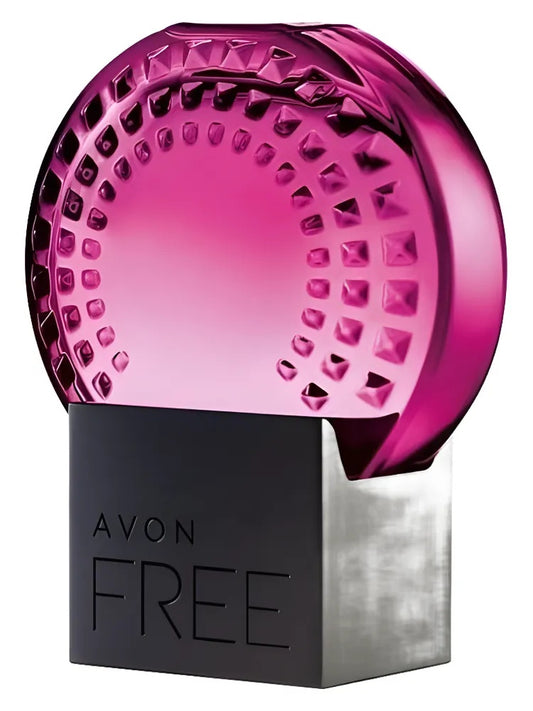 Avon Free for Her fragrance bottle