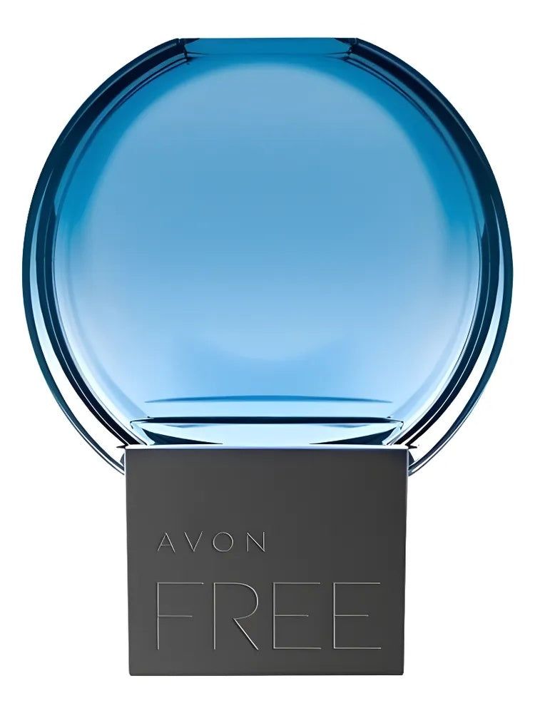 Avon Free for Him fragrance bottle