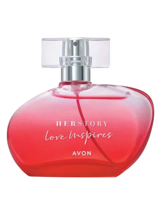 Avon HerStory Love Inspires fragrance bottle