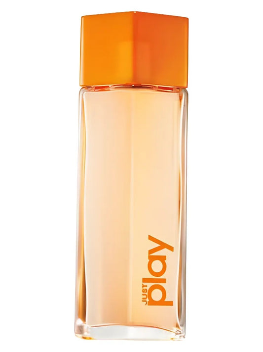 Avon Just Play for Her fragrance bottle