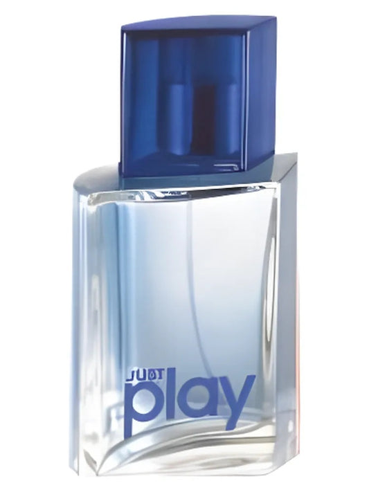 Avon Just Play for Him fragrance bottle