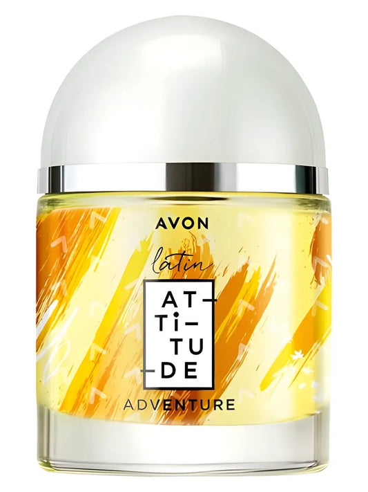 Avon Latin Attitude Adventure fragrance bottle