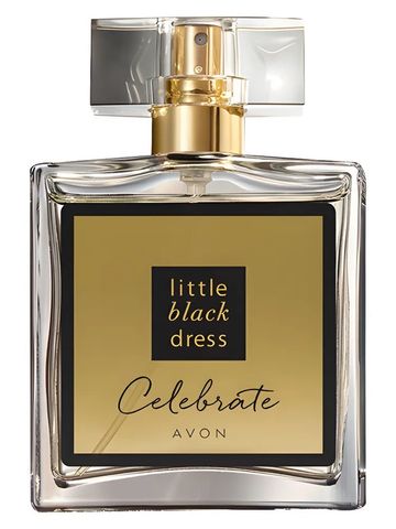 Avon Little Black Dress Celebrate fragrance bottle