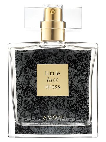 Avon Little Lace Dress fragrance bottle