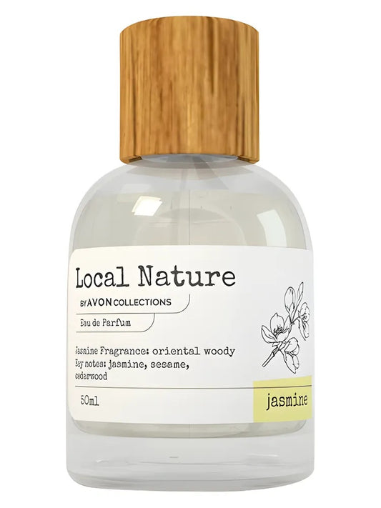 Avon Local Nature Jasmine fragrance bottle