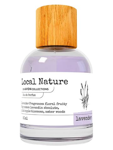 Avon Local Nature Lavender fragrance bottle
