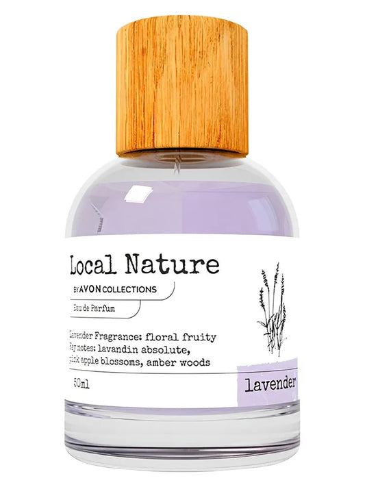 Avon Local Nature Lavender fragrance bottle