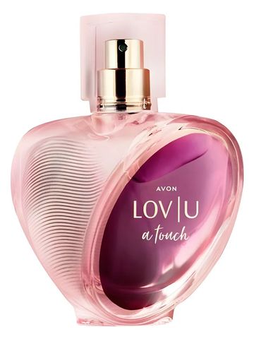 Avon LOV | U a Touch fragrance bottle