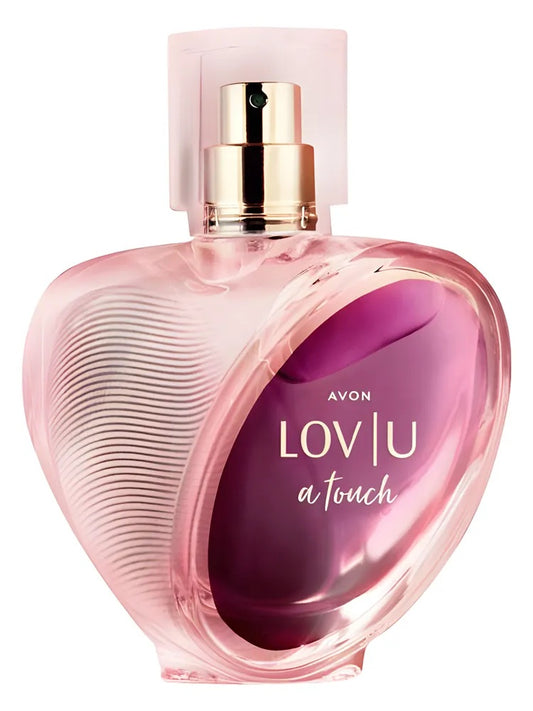 Avon LOV | U a Touch fragrance bottle