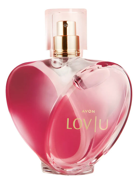 Avon LOV | U fragrance bottle