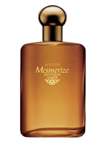Avon Mesmerize Mystique Amber fragrance bottle