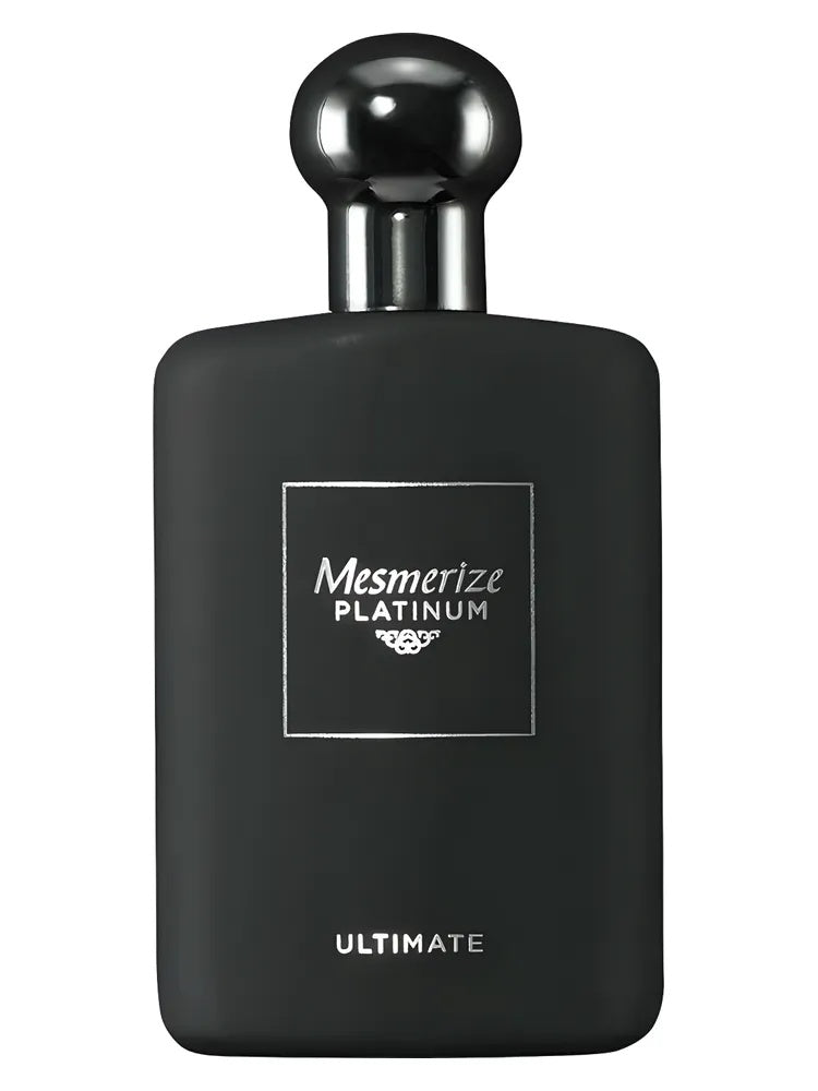 Avon Mesmerize Platinum Ultimate fragrance bottle