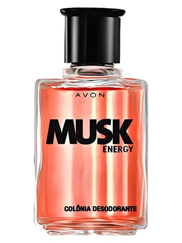 Avon Musk Energy fragrance bottle