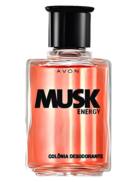 Avon Musk Energy fragrance bottle