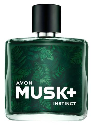 Avon Musk + Instinct fragrance bottle