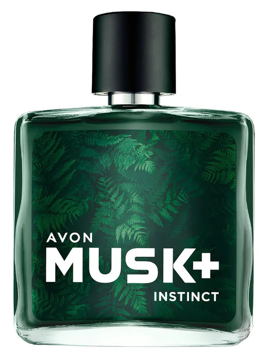 Avon Musk + Instinct fragrance bottle