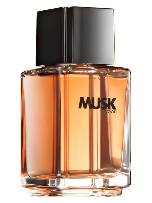 Avon Musk Wood fragrance bottle