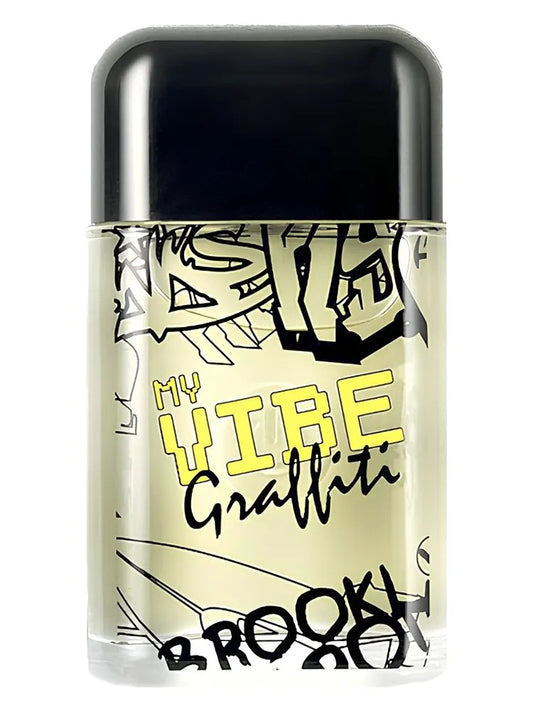 Avon My Vibe Graffiti fragrance bottle