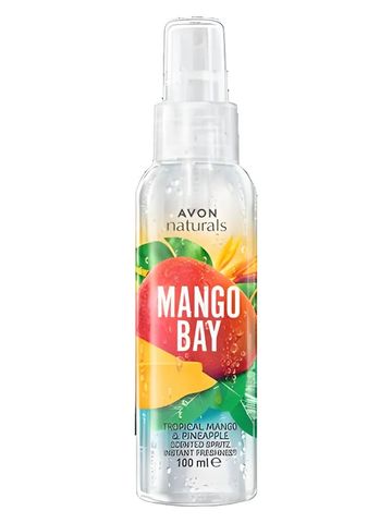 Avon Naturals Mango Bay fragrance bottle