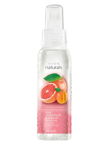 Avon Naturals Pink Grapefruit Apricot fragrance bottle